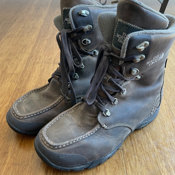 Rare - Men's North Face Insulated Moc Toe Tall Boot, Vintage, size 11 - Picture 6 of 9